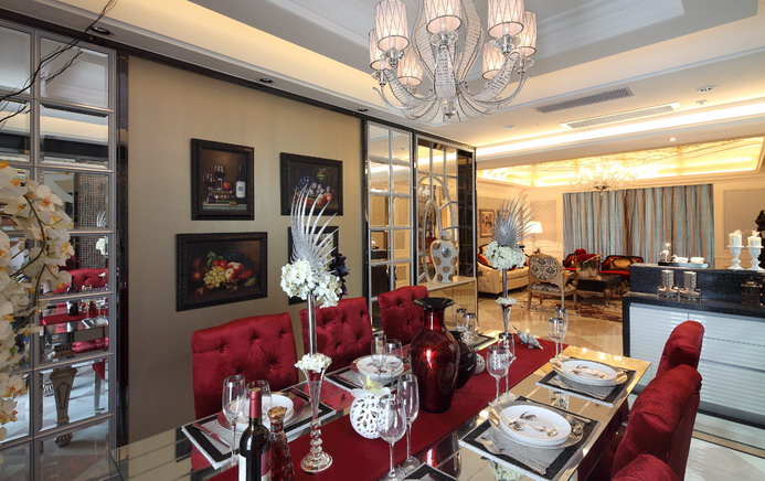 四居室奢华欧式低调生活 四居室奢华欧式低调生活