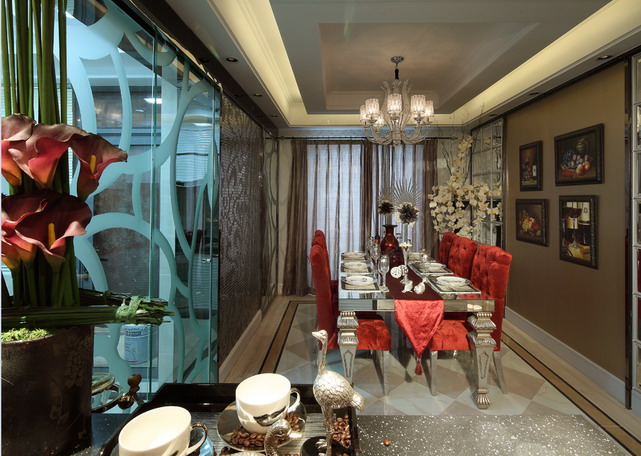 四居室奢华欧式低调生活 四居室奢华欧式低调生活