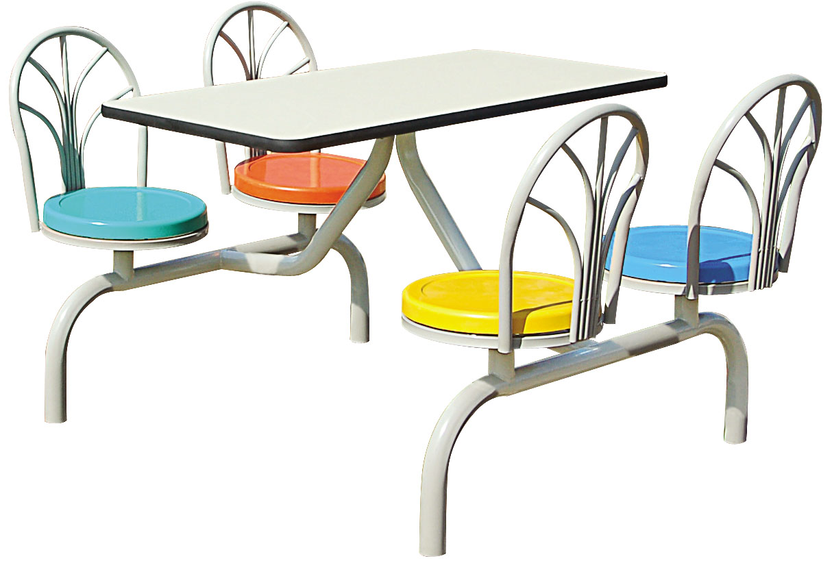 快餐桌椅尺寸，快餐桌椅价格