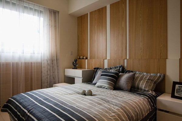 80后夫妻的简约梦 59平木色小户型婚房