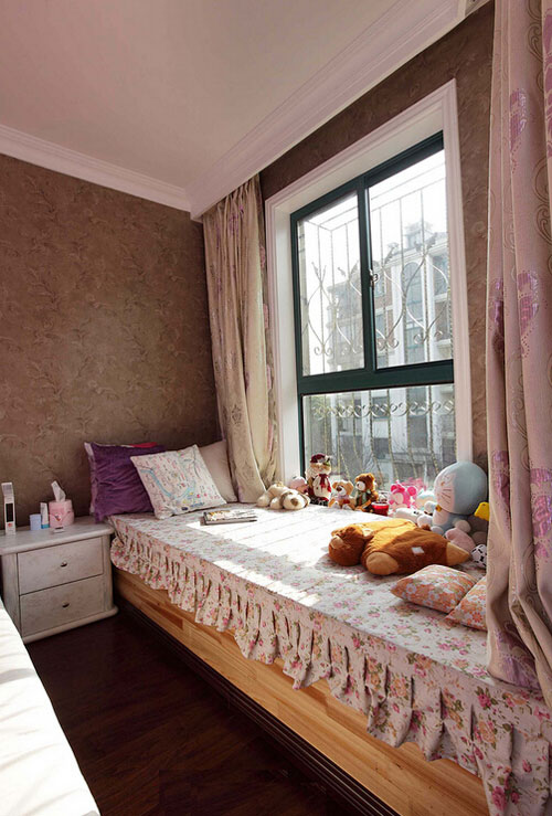 卧室里多出来的休闲区 8款卧室休闲飘窗设计