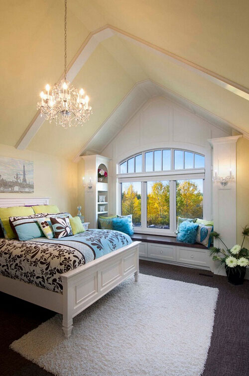 卧室里多出来的休闲区 8款卧室休闲飘窗设计