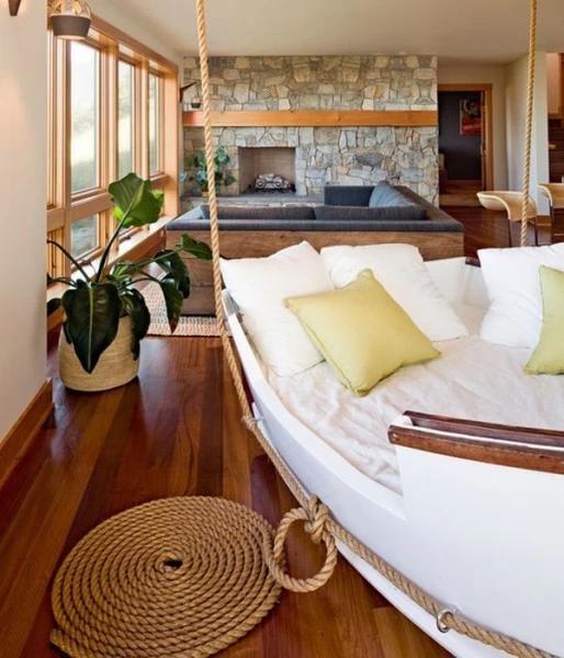 吊床也可以这么任性，让家“荡漾”起来！