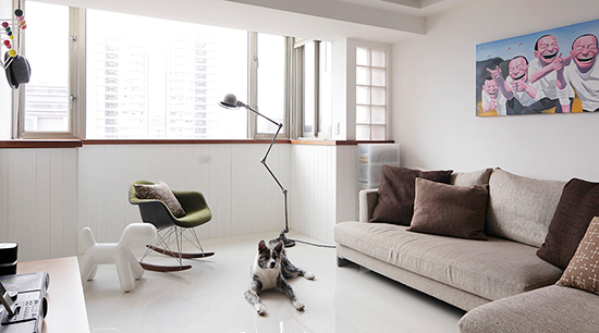 小预算大改造 45平阴暗老房变身氧气阳光屋