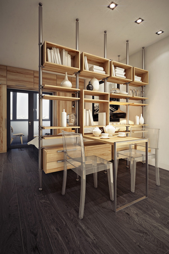 小空间大智慧 32平大通间设计也有婉约美