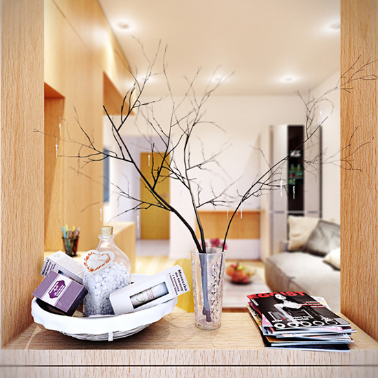 小麻雀精内里 40平公寓犄角旮旯转正主空间