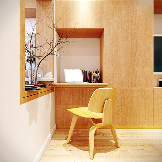 小麻雀精内里 40平公寓犄角旮旯转正主空间