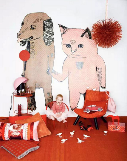 30款手绘风壁纸 家居装修也有Duang特效