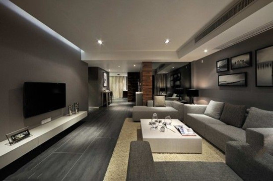 黑+白+灰家居 新房装修颜色搭配技巧