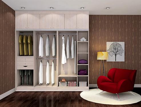 装修知识：看衣柜的黄金比例!