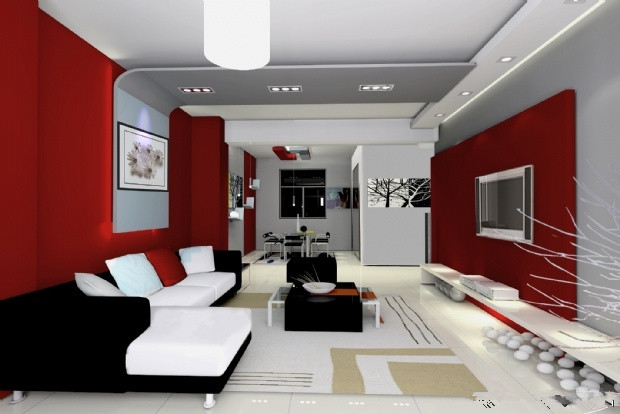 红色家居 装修时你还敢乱用色彩吗?