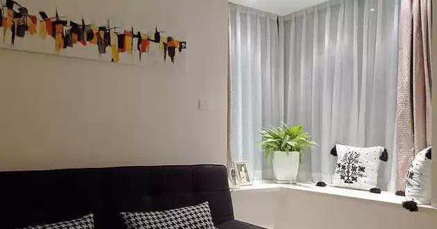 飘窗设计图!你家飘窗需要的是这些窗帘!