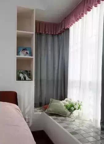 飘窗设计图!你家飘窗需要的是这些窗帘!