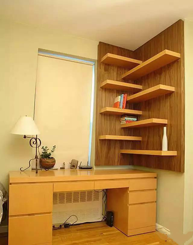 装修只要动动脑 墙角也能利用好!