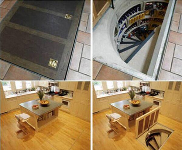 朋友家地上有个门!里面景象把我惊呆了!