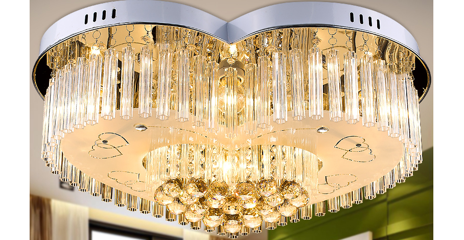 客厅水晶灯吊顶的多风水禁忌