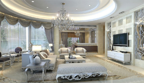 客厅水晶灯吊顶的多风水禁忌