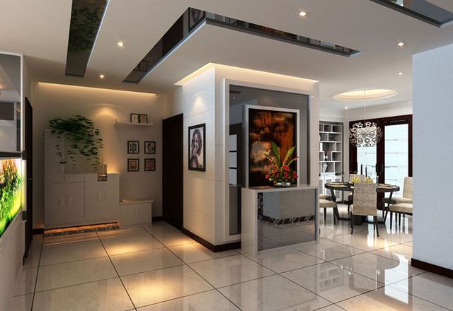 客厅风水禁忌之玄关与吊顶