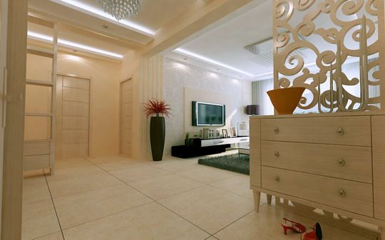 招财运的客厅玄关风水