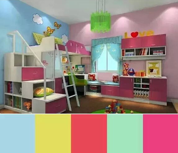 居家装修色彩搭配学