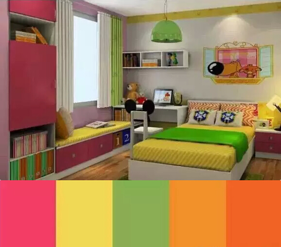 居家装修色彩搭配学