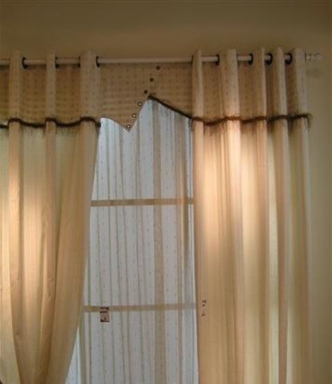 麻制窗帘
