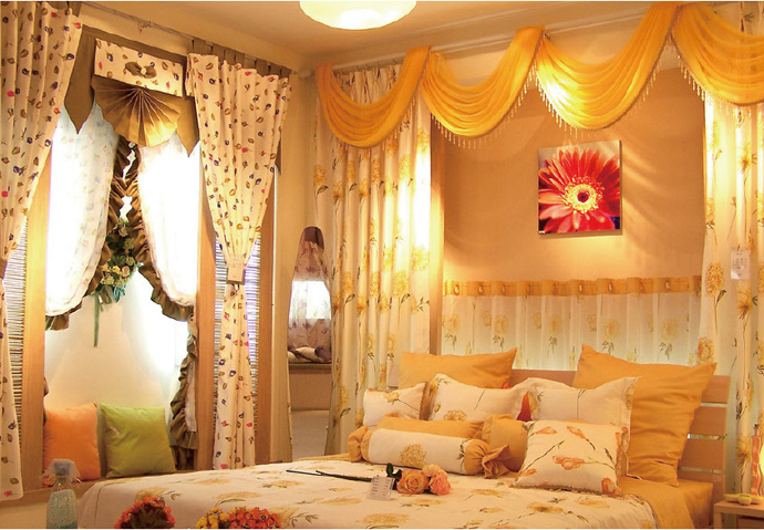 静电植绒布窗帘