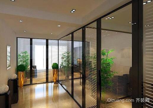 办公室屏风效果图