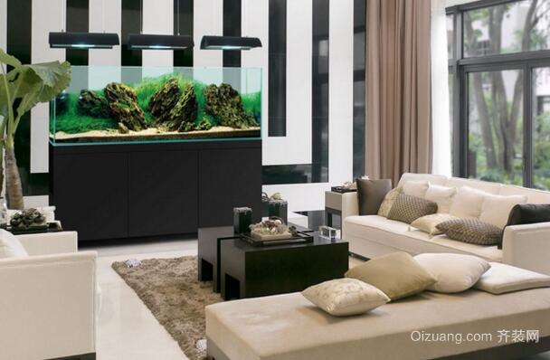 办公室鱼缸摆放