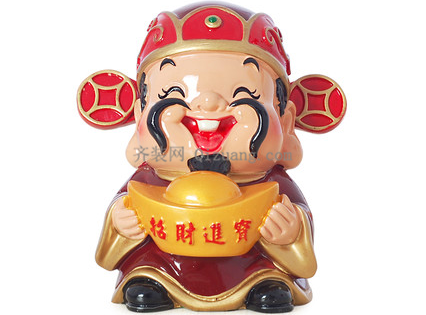 办公室风水之财神爷