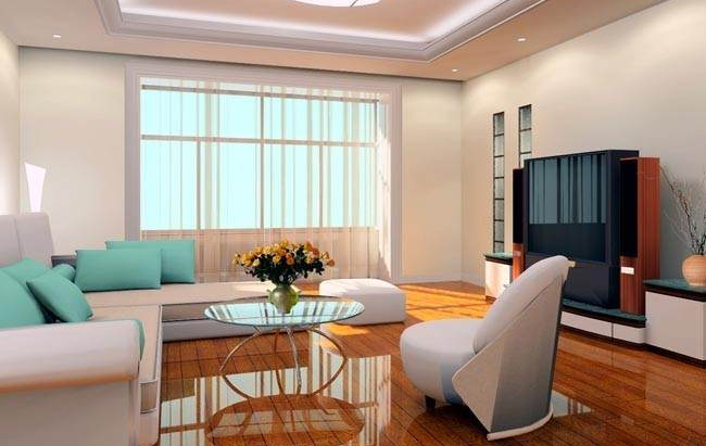 客厅风水装饰图